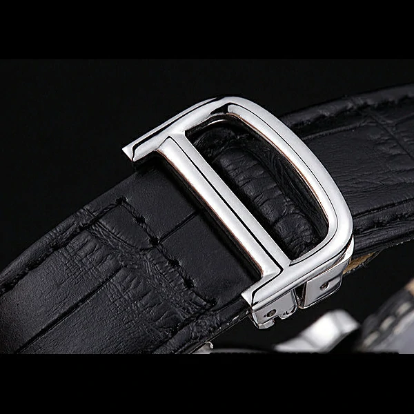 Cartier Rotonde Reversed Tourbillon White Dial new59862