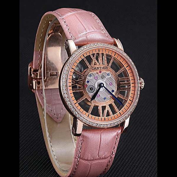 Cartier Rotonde Skeleton Flying Tourbillon Light Pink new59874