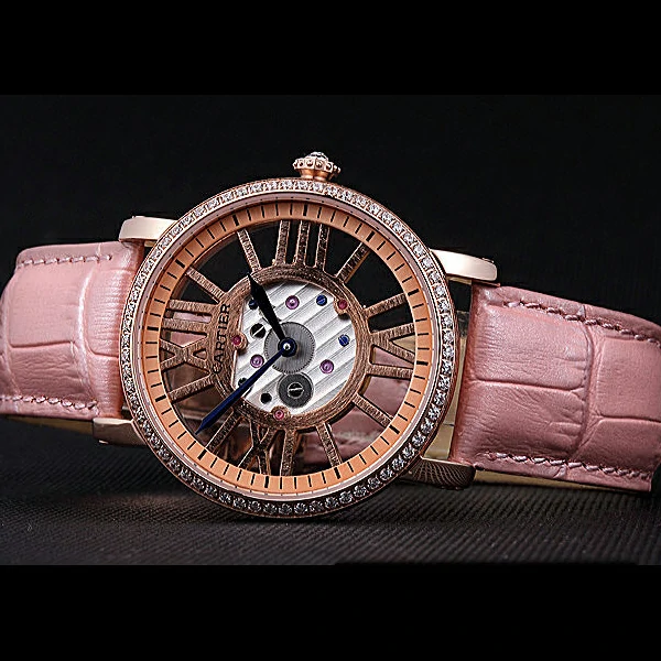 Cartier Rotonde Skeleton Flying Tourbillon Light Pink new59874