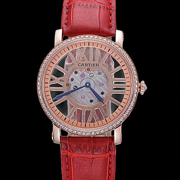 Cartier Rotonde Skeleton Flying Tourbillon Red new59876