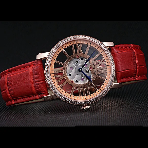 Cartier Rotonde Skeleton Flying Tourbillon Red new59876