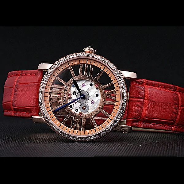 Cartier Rotonde Skeleton Flying Tourbillon Red new59876