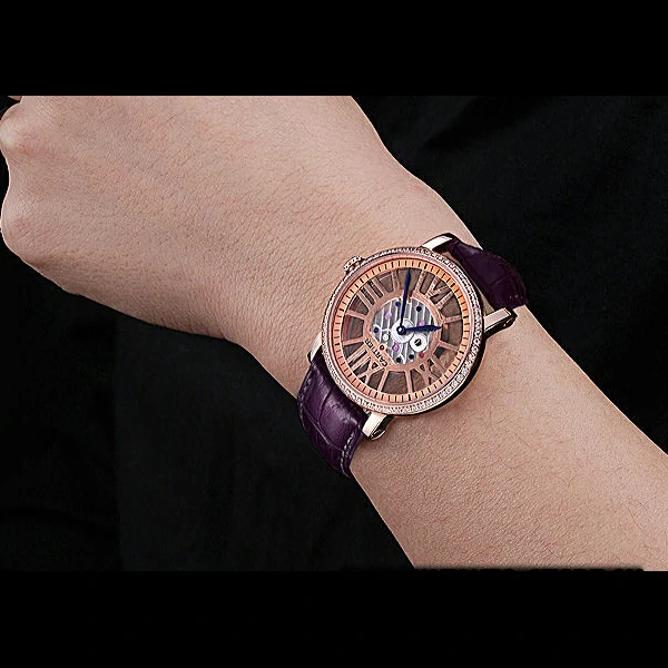 Cartier Rotonde Skeleton Flying Tourbillon Purple new59877