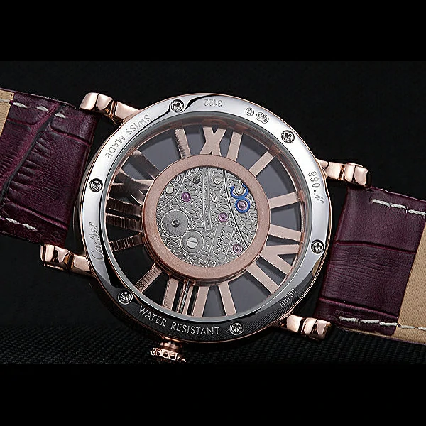 Cartier Rotonde Skeleton Flying Tourbillon Purple new59877