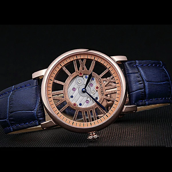 Cartier Rotonde Skeleton Flying Tourbillon Blue new59879