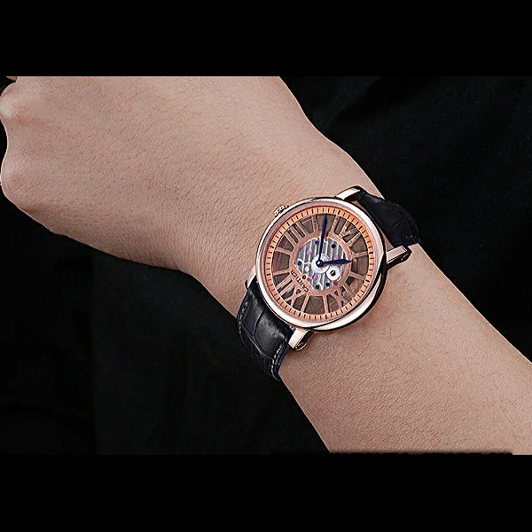 Cartier Rotonde Skeleton Flying Tourbillon Black new59880