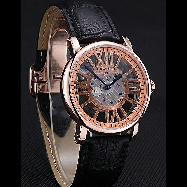 Cartier Rotonde Skeleton Flying Tourbillon Black new59880