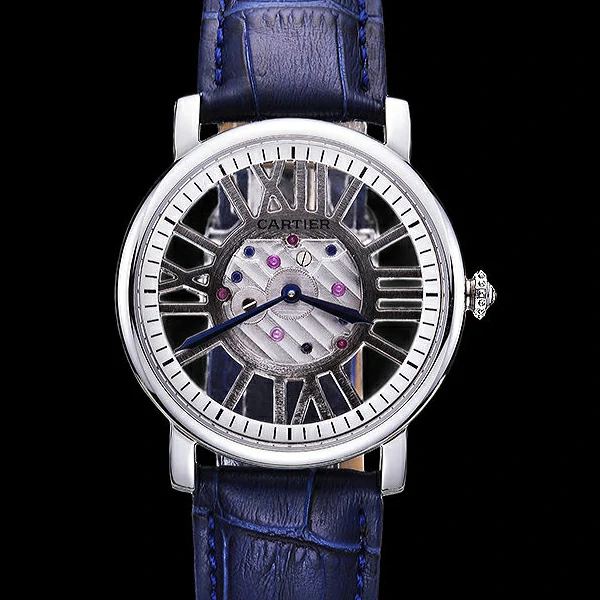 Cartier Rotonde Skeleton Flying Tourbillon Blue new59882