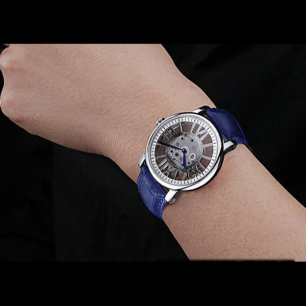 Cartier Rotonde Skeleton Flying Tourbillon Blue new59882