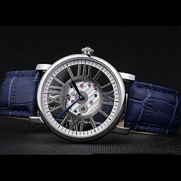 Cartier Rotonde Skeleton Flying Tourbillon Blue new59882