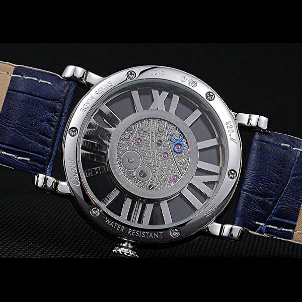 Cartier Rotonde Skeleton Flying Tourbillon Blue new59882