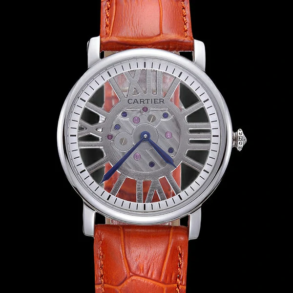Cartier Rotonde Skeleton Flying Tourbillon Orange new59883