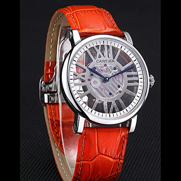 Cartier Rotonde Skeleton Flying Tourbillon Orange new59883