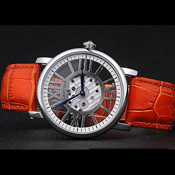 Cartier Rotonde Skeleton Flying Tourbillon Orange new59883
