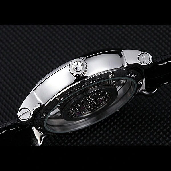 Cartier Rotonde Skeleton Flying Tourbillon Black new59886