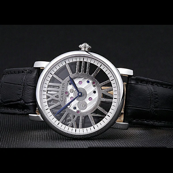 Cartier Rotonde Skeleton Flying Tourbillon Black new59886