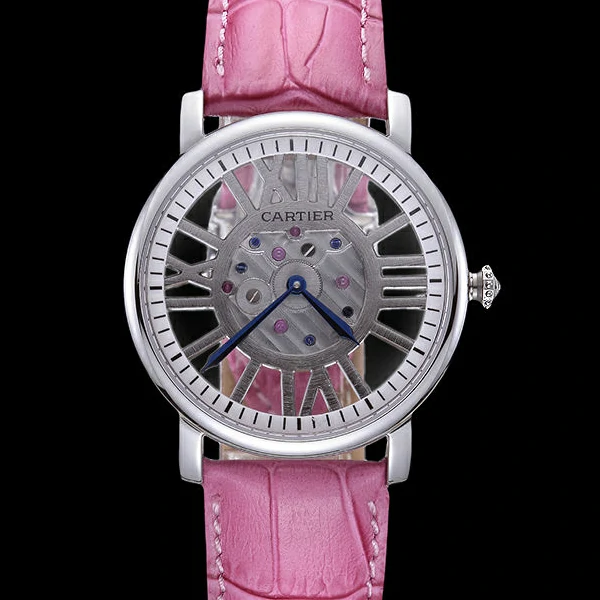Cartier Rotonde Skeleton Flying Tourbillon Pink new59887