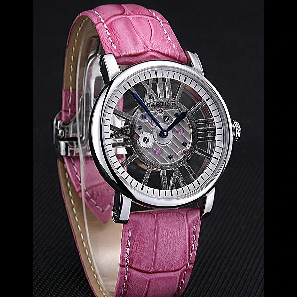 Cartier Rotonde Skeleton Flying Tourbillon Pink new59887