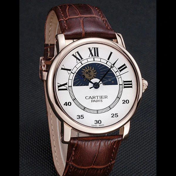 Cartier Moonphase White Dial new59892