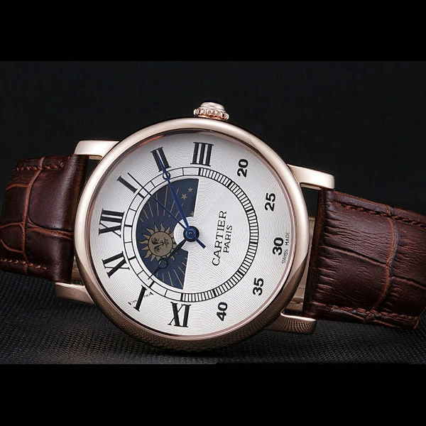 Cartier Moonphase White Dial new59892