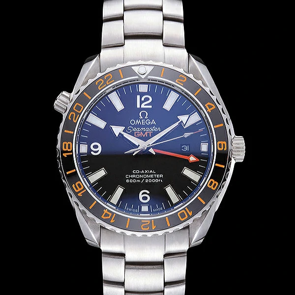 Omega Seamaster Black Dial Stainless Steel Bracelet new59939