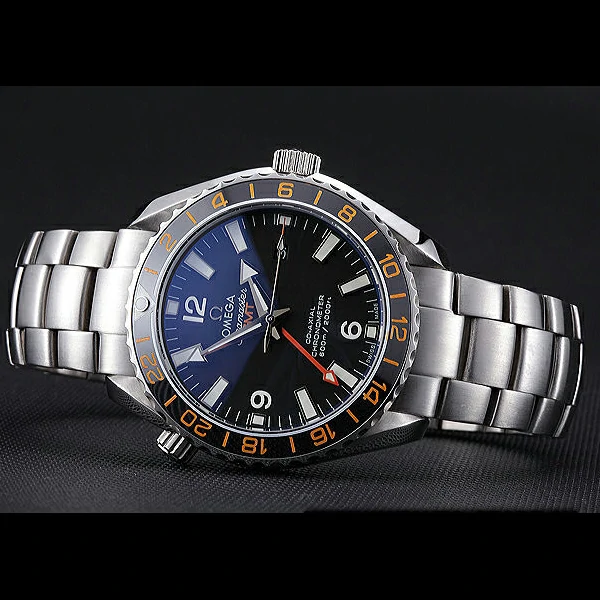 Omega Seamaster Black Dial Stainless Steel Bracelet new59939