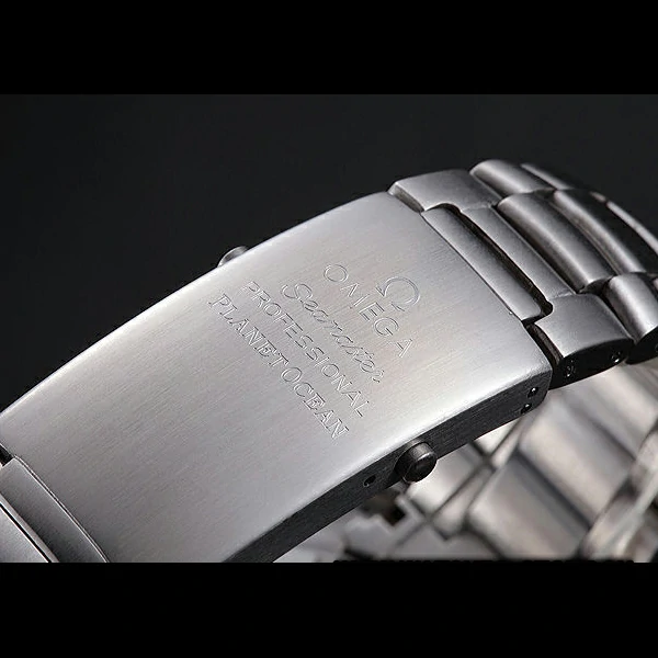 Omega Seamaster Black Dial Stainless Steel Bracelet new59939