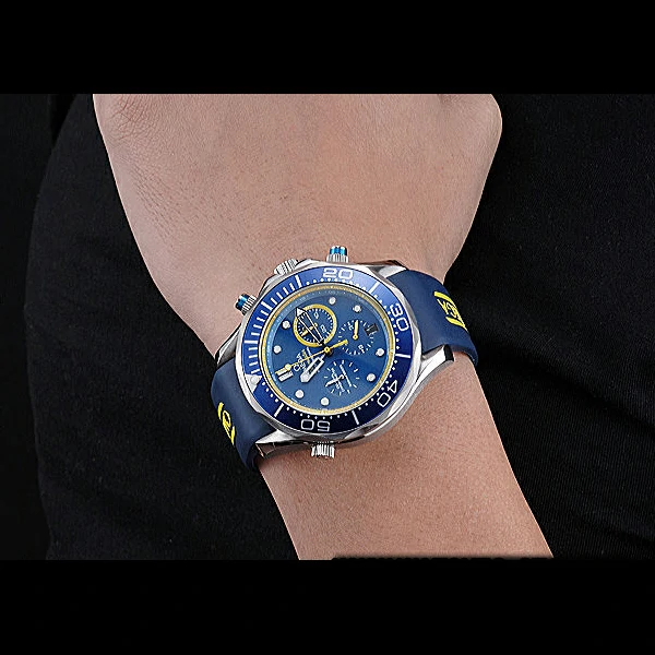 Omega Seamaster Professional Emirates Team 2013 Blue new59945