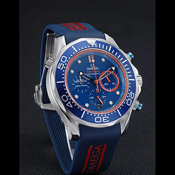 Omega Seamaster Professional Emirates Team 2013 Blue new59948
