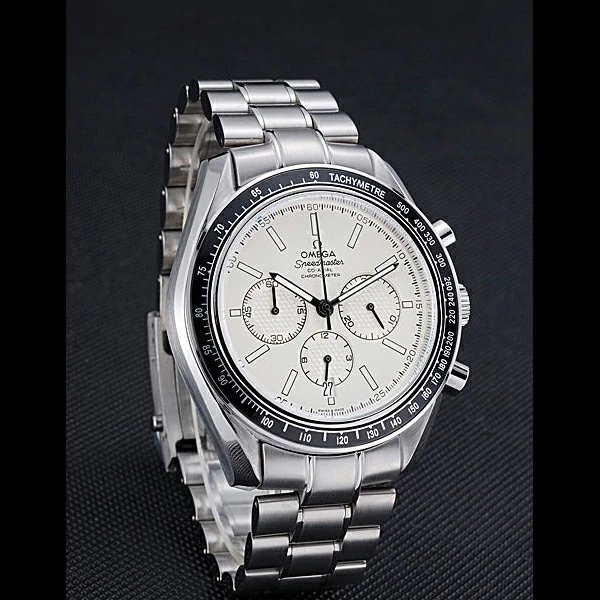 Omega Speedmaster White Dial Stainless Steel Strap new59950
