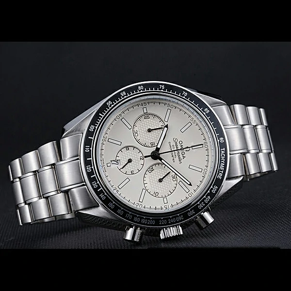 Omega Speedmaster White Dial Stainless Steel Strap new59950