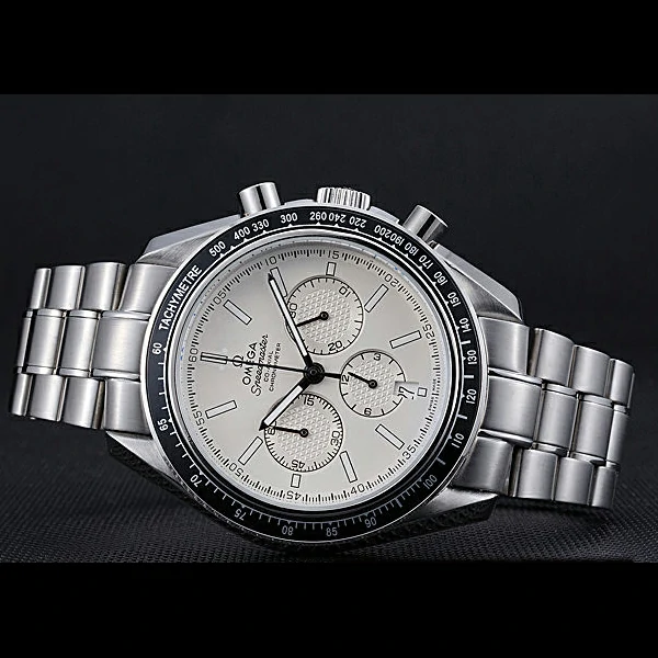 Omega Speedmaster White Dial Stainless Steel Strap new59950