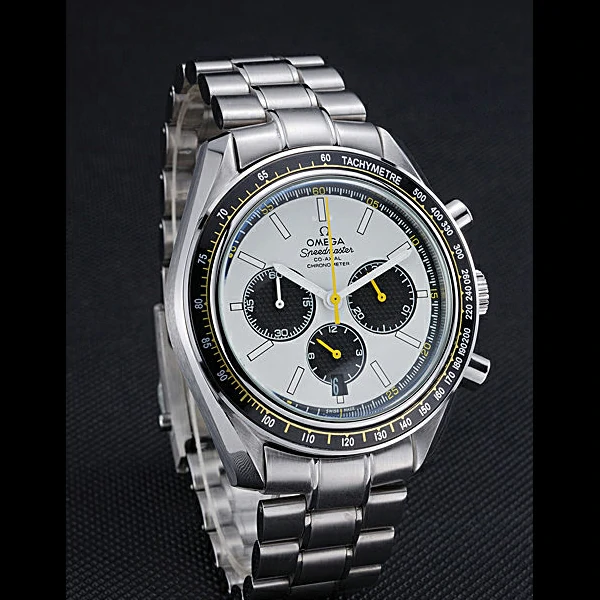 Omega Speedmaster White Dial Stainless Steel Strap new59951