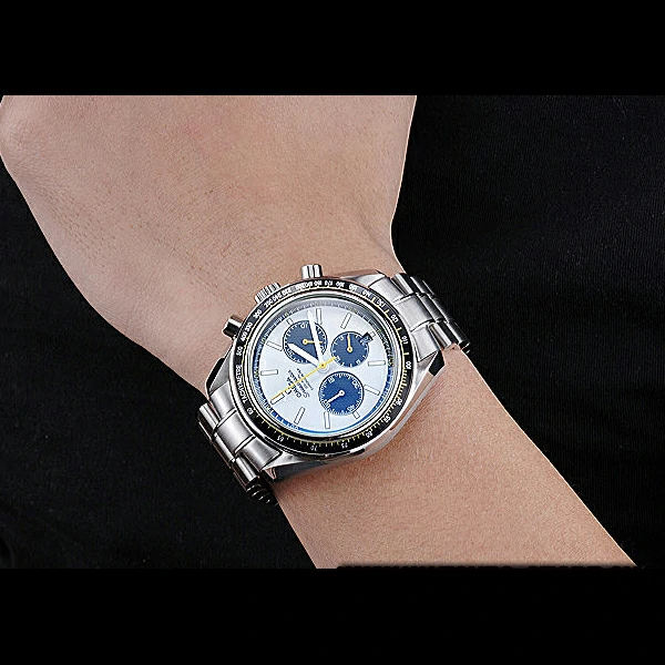 Omega Speedmaster White Dial Stainless Steel Strap new59951
