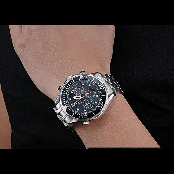 Omega Seamaster Professional Emirates Team 2013 Black new59960