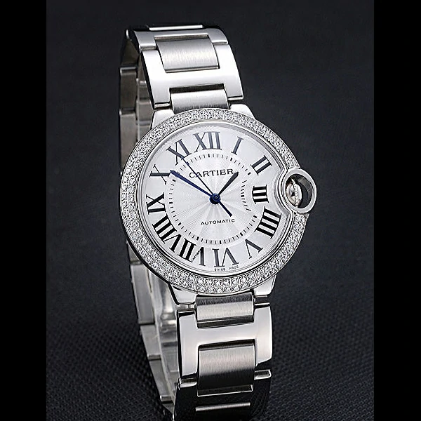 Cartier Diamonds Ballon Bleu Stainless Steel new59963