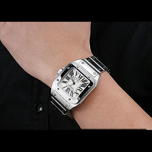 Cartier Santos Galbee Stainless Steel new59964