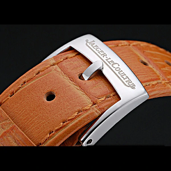 Jaeger LeCoultre Rendez Vous White Dial Orange Leather Strap new59989