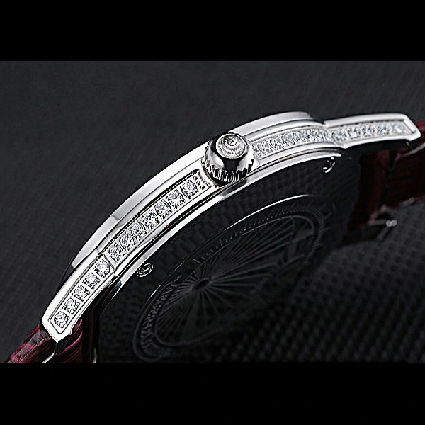 Jaeger LeCoultre Rendez Vous White Dial Purple Leather Strap new59991