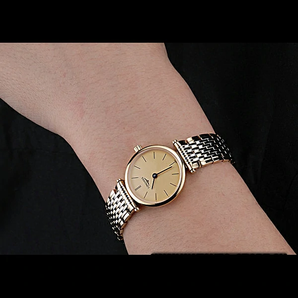 Longines La Grande Classique Two Tone Band Champagne Dial Femme new59997