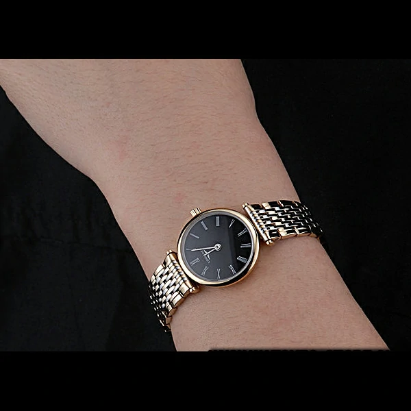 Longines La Grande Classique Two Tone Band Black Dial Femme new59999