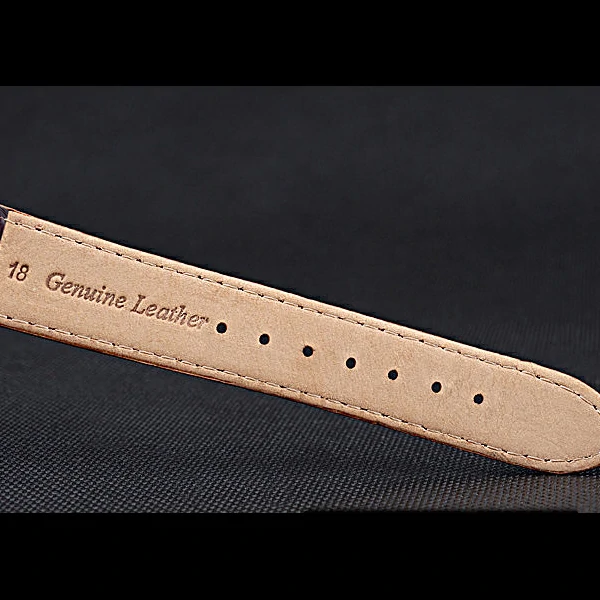 Longines La Grande Classique Diamond Bezel White Dial Brown Leather Strap Homme new60014