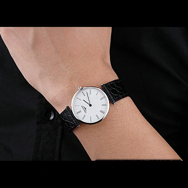 Longines La Grande Classique White Dial Black Leather Band Homme new60028