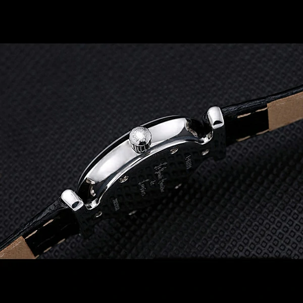 Longines La Grande Classique Black Dial Black Leather Band Femme new60033