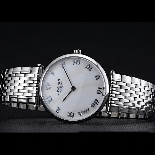 Longines La Grande Classique White Dial Stainless Steel Band Homme new60034