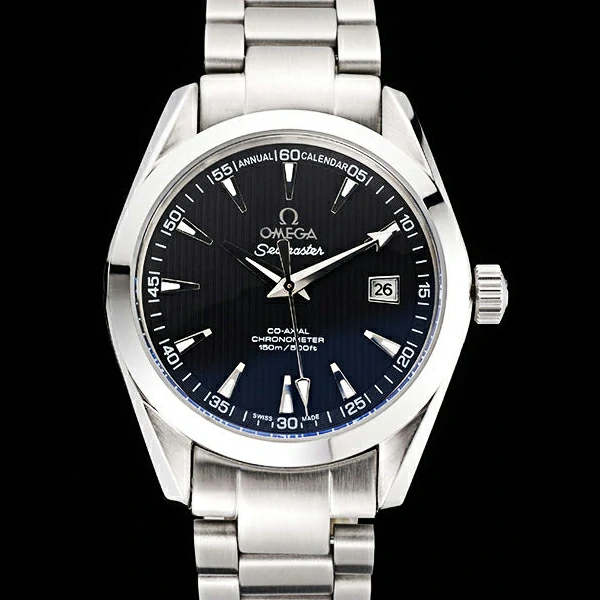 Omega Seamaster Black Dial Stainless Steel Band new60063