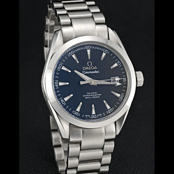 Omega Seamaster Black Dial Stainless Steel Band new60063