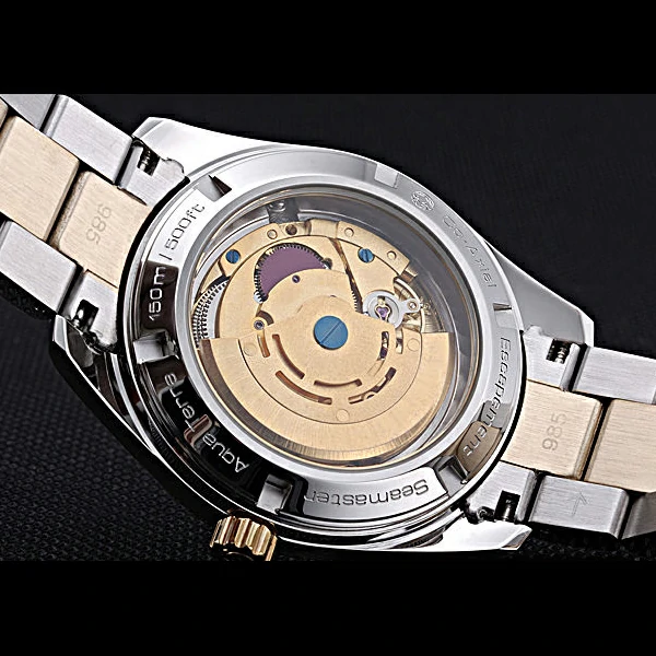 Omega Seamaster White Dial Two Tone new60065