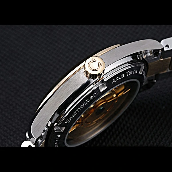 Omega Seamaster White Dial Two Tone new60065