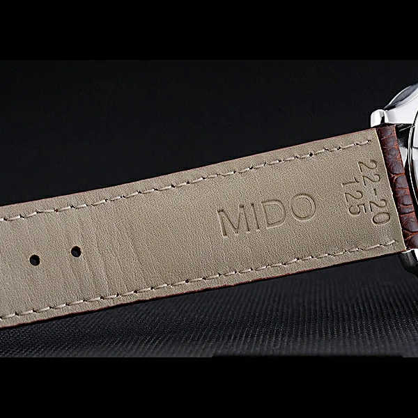 Mido Multifort Brown Dial Brown Leather Strap new60078